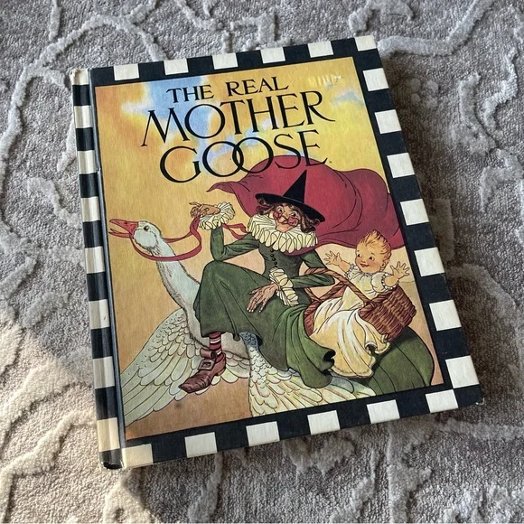 The Real Mother Goose Hardcover Book - Picture 1 of 3